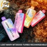 Lost Mary turbo MT 35000 Puffs 20MG nicotine Disposable Vape in UAE