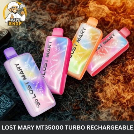 lost-mary-mt35000-turbo-rechargeable-35000-puffs-in-dubai-430x430-1.jpg Lost Mary turbo MT 35000 Puffs 20MG nicotine Disposable Vape in UAE - Image 1