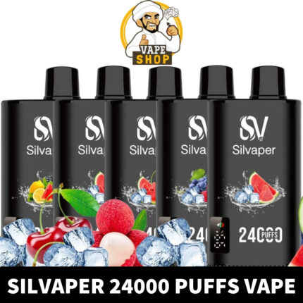 silvaper-24000-puffs-vape-430x430-1.jpg SILVAPER 24000 Puffs 20MG Nicotine Disposable Vape - Image 1