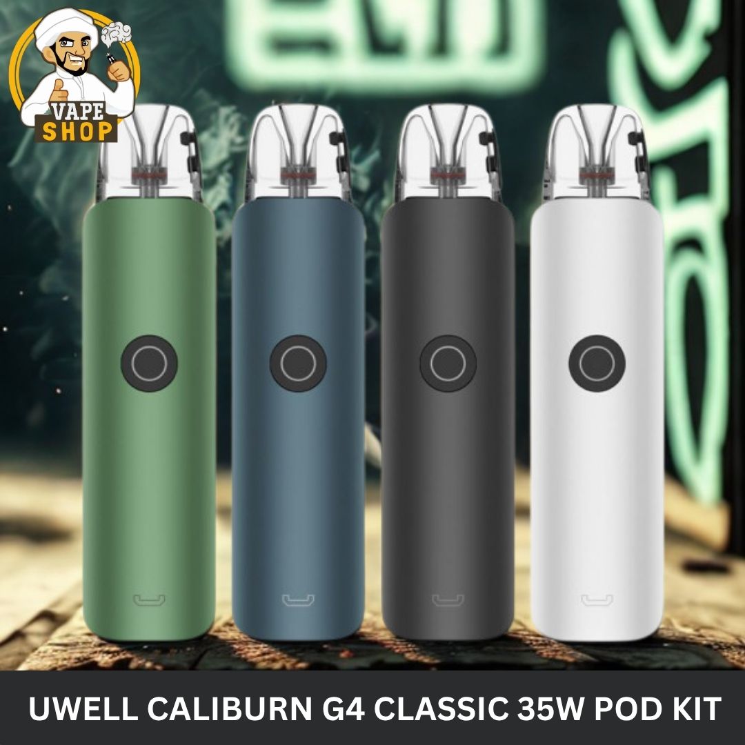 uwell-caliburn-g4-classic-35w-pod-kit-in-uae.jpg Uwell Caliburn G4 Classic 35W Pod Kit In UAE - Image 1
