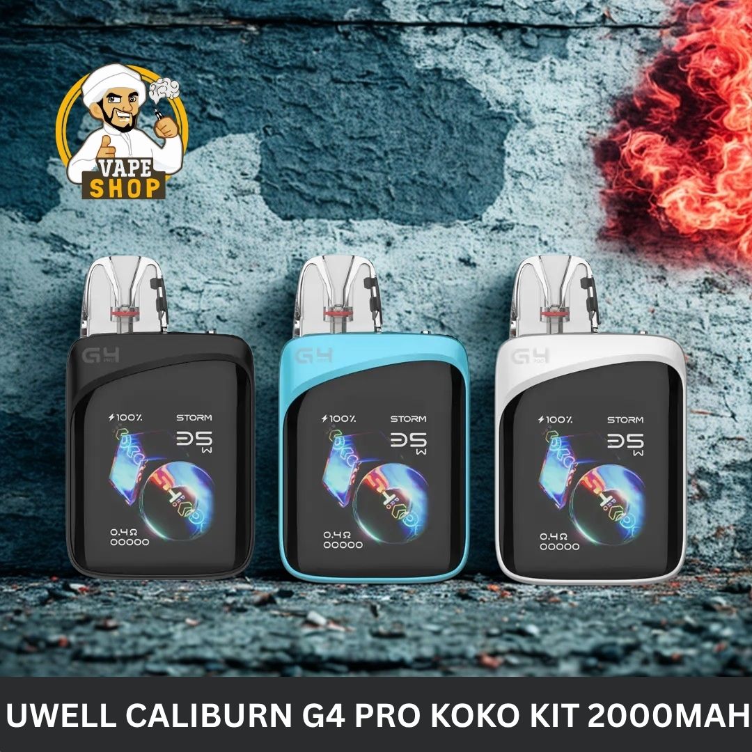 uwell-caliburn-g4-pro-koko-kit-2000mah-35w-in-uae.jpg Uwell Caliburn G4 Pro Koko Kit 2000mAh 35W In UAE - Image 1