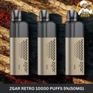 ZGAR Retro 10000 Puffs 5%(50mg) Nicotine